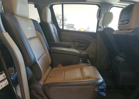 2015 Nissan Armada Platinum z USA, uszkodzony, nr VIN 5N1AA0NE6FN605492